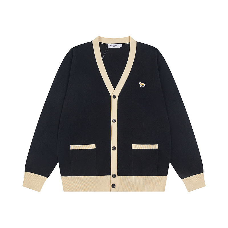 High quality fox head wool sweater cardigan pls add : 18030258501 if you need size guide
