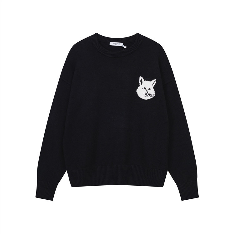 High quality fox head wool sweater cardigan pls add : 18030258501 if you need size guide