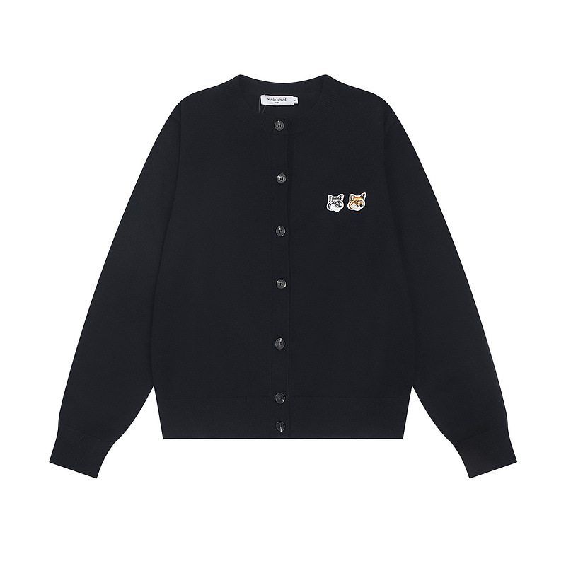High quality fox head wool sweater cardigan pls add : 18030258501 if you need size guide
