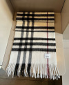 High quality classic plaid cashmere scarf