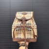 High quality checkered backpack