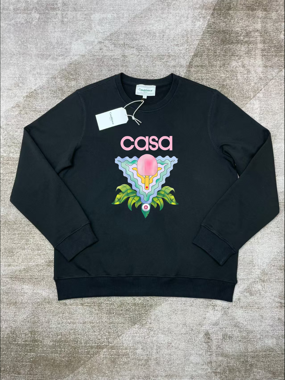 25 high-quality 380g printed rainbow round neck hoodies, please add : 18859952090 if you need size guide