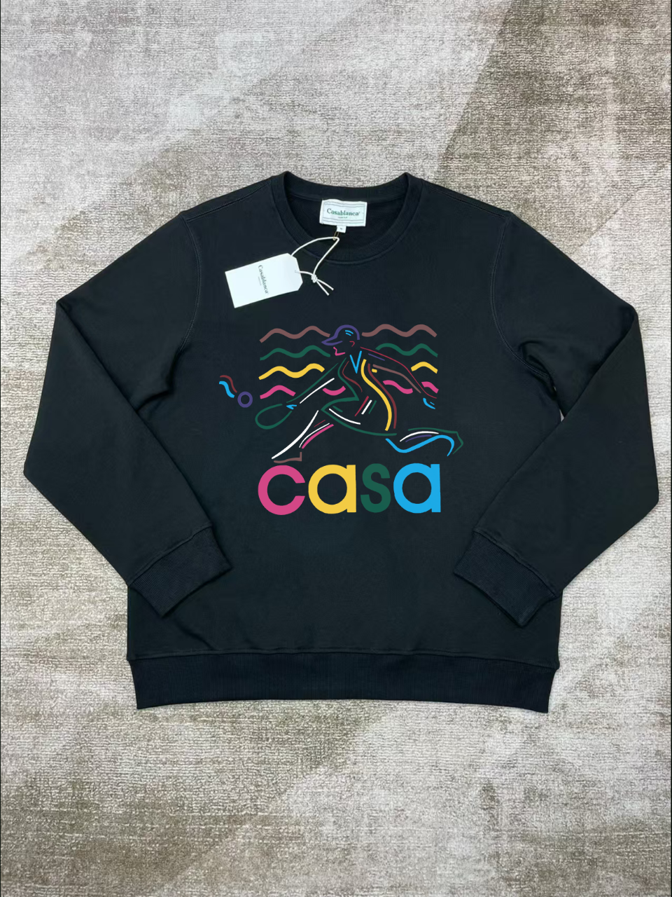 25 high-quality 380g printed rainbow round neck hoodies, please add : 18859952090 if you need size guide