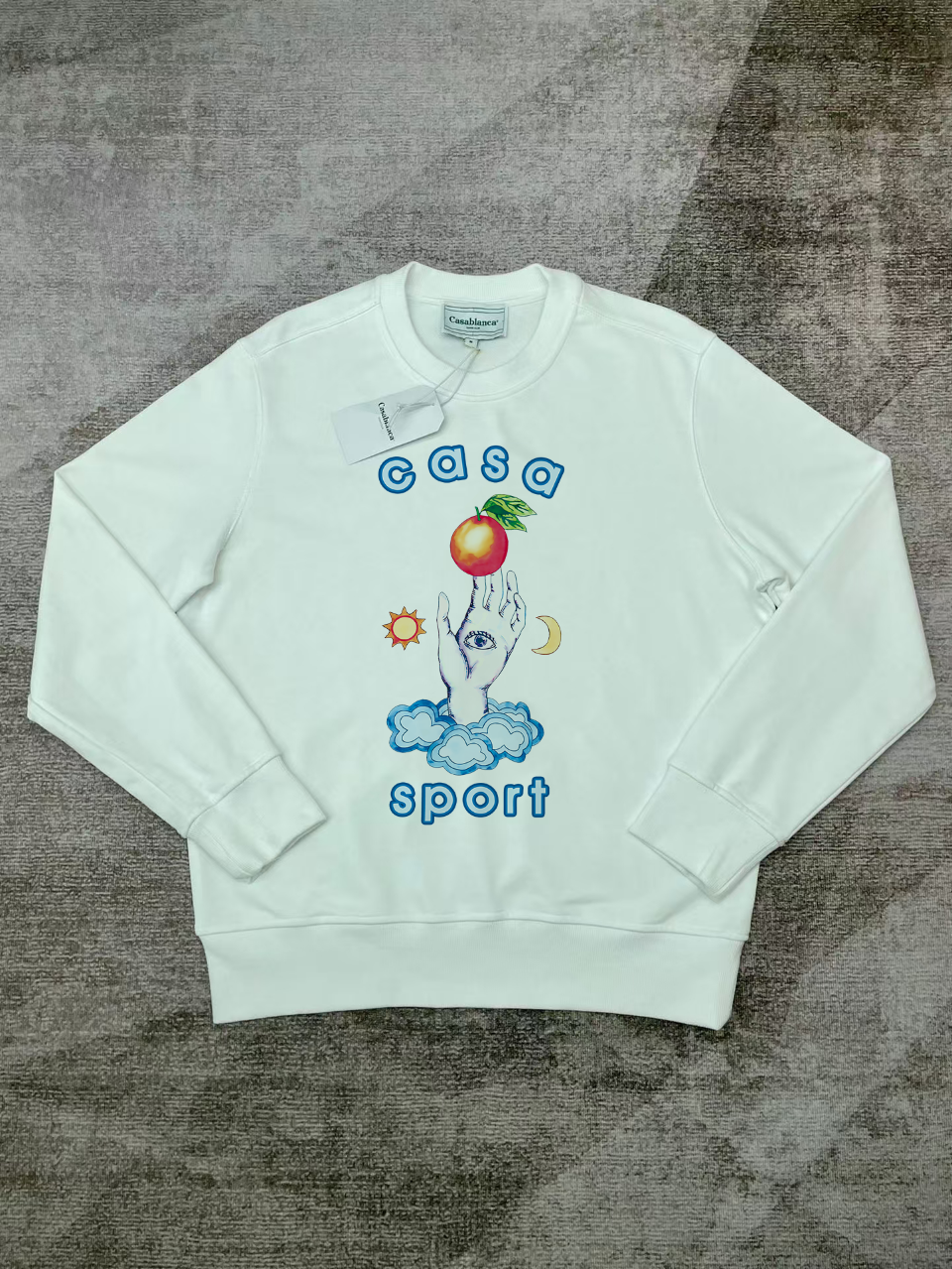 25 high-quality 380g printed rainbow round neck hoodies, please add : 18859952090 if you need size guide