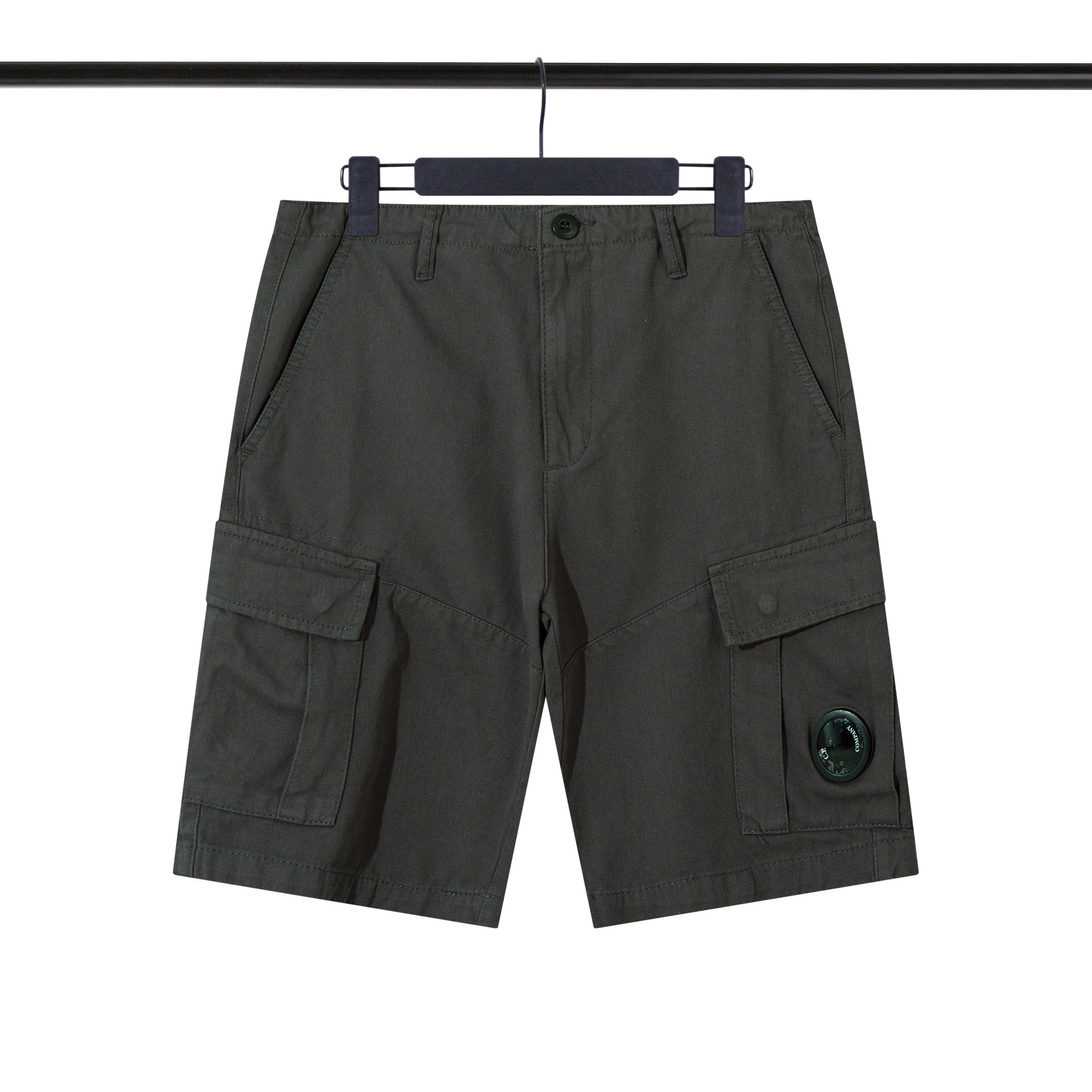 High quality glasses embroidered double pocket waterproof beach pants shorts