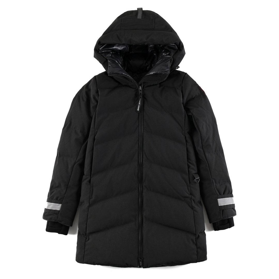 Winter long down jacket