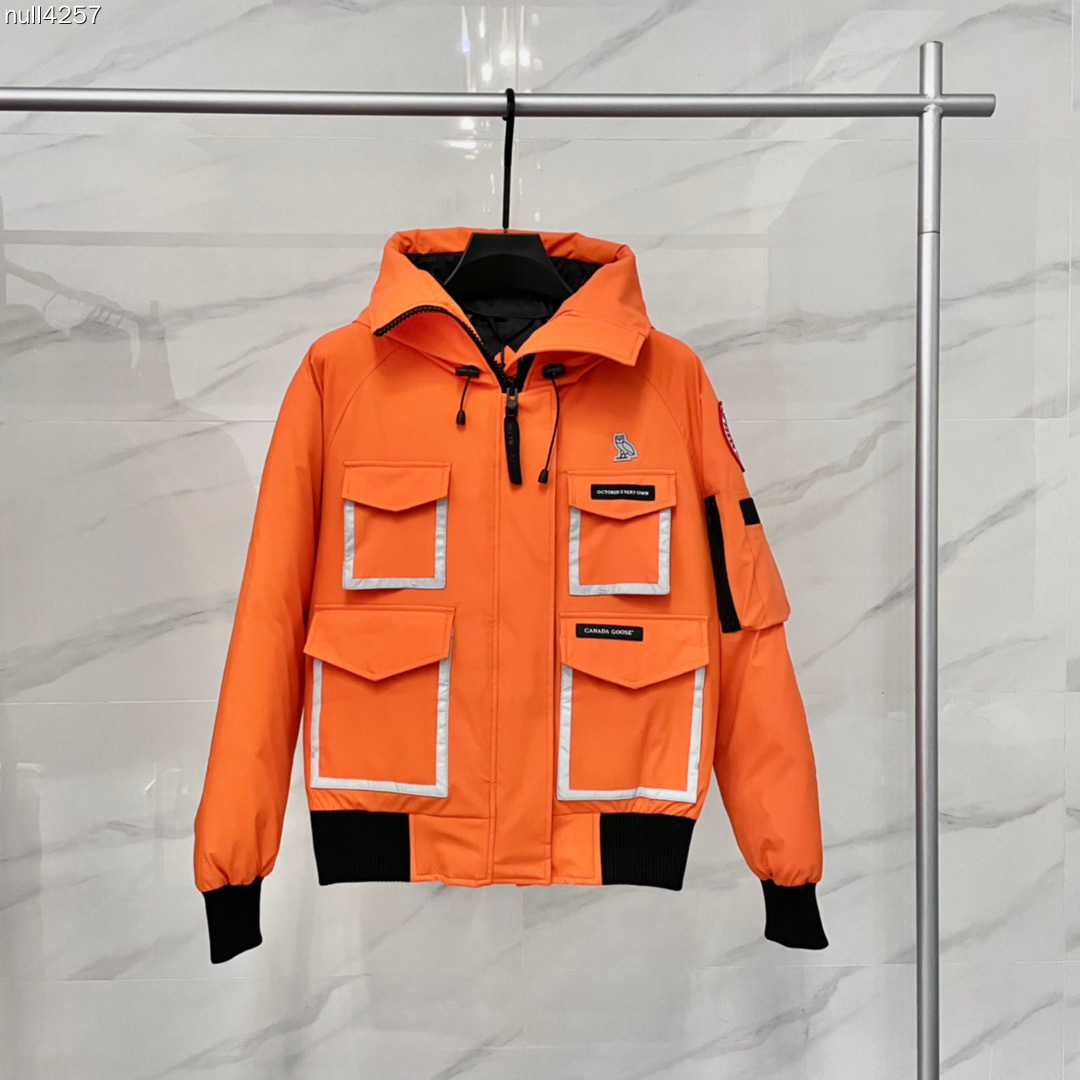 Winter warm pocket down jacket