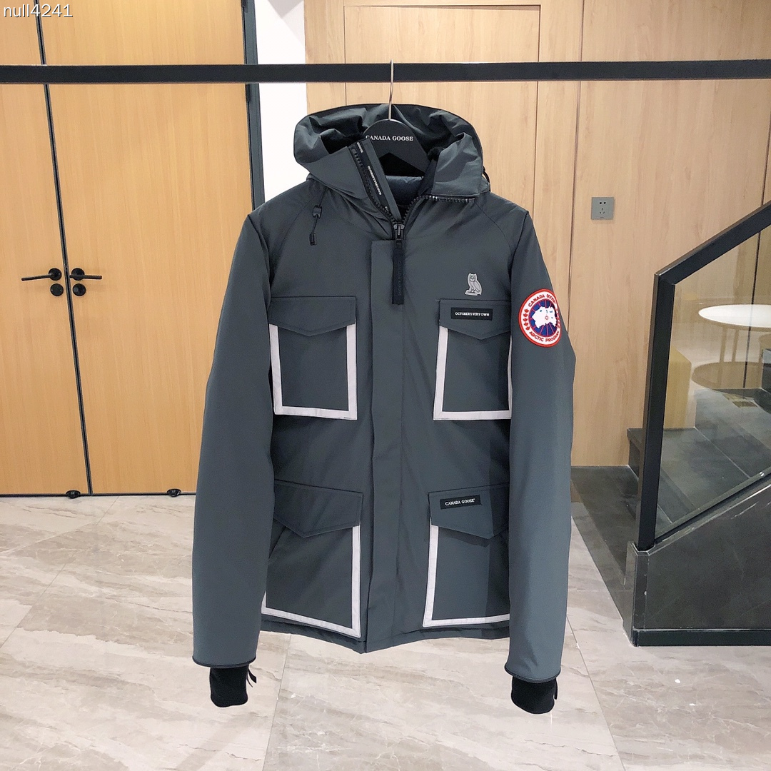 Winter warm pocket down jacket