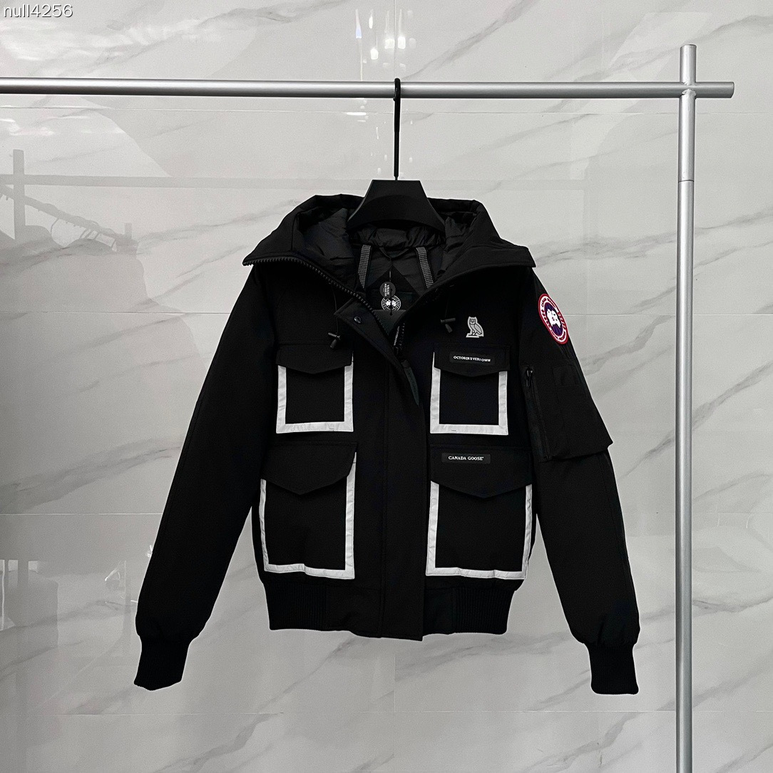 Winter warm pocket down jacket