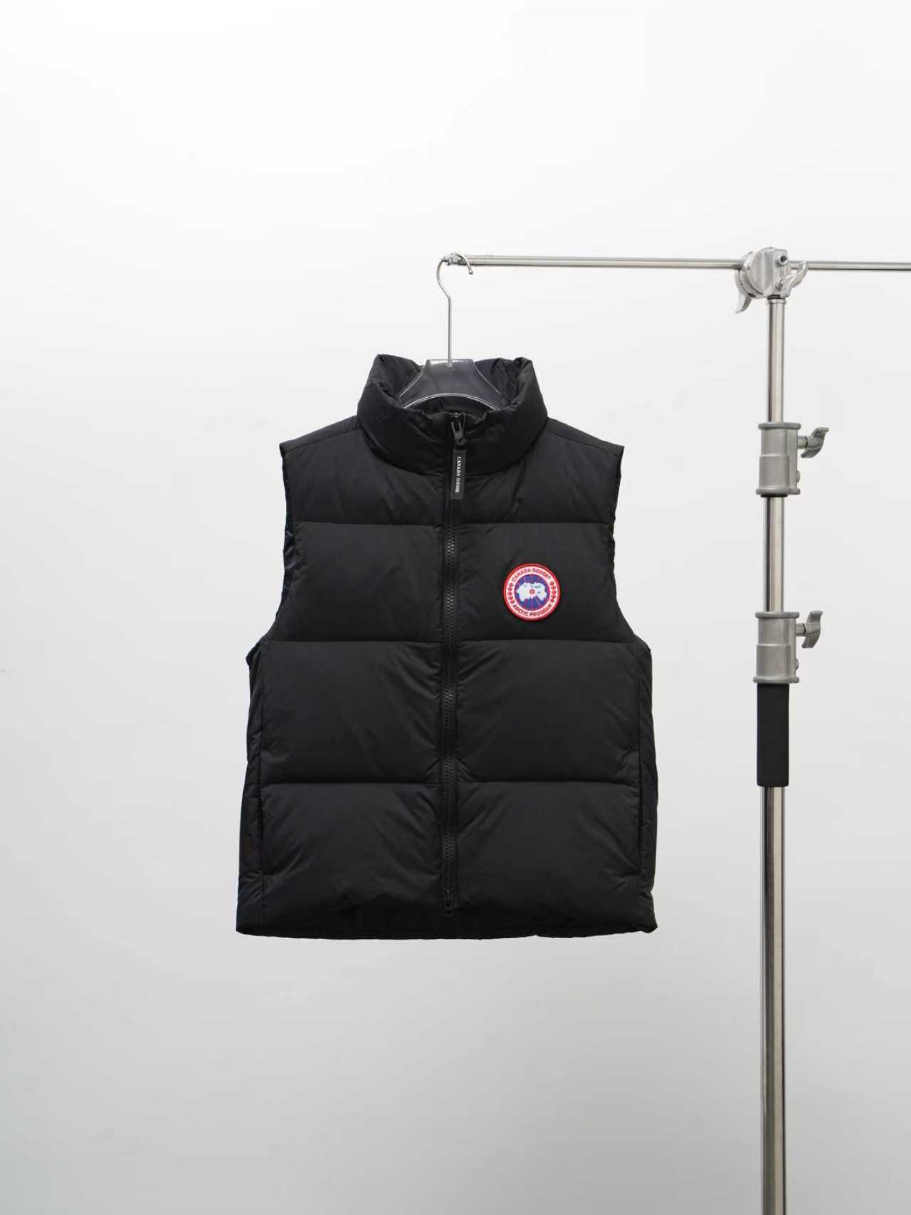 Autumn and winter zipper down jacket vest
