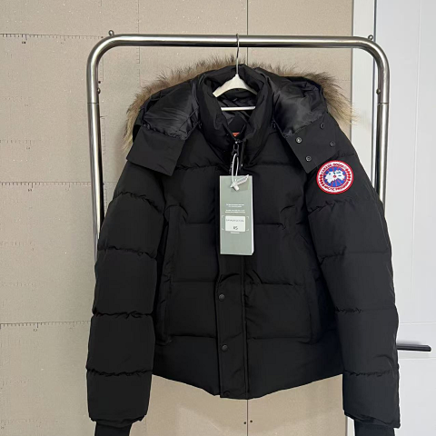 High quality goose hooded cotton jacket xs2xl