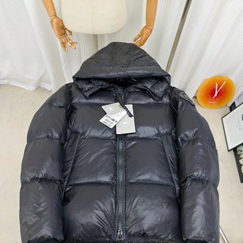 Winter shiny down jacket