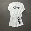 New High Quality Hoodie Set Shorts 7