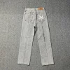New high quality denim suit sports pants