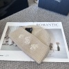 High quality cross autumn and winter knitted hat with yarn