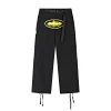 New high quality denim suit sports pants