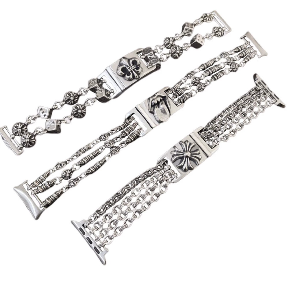 High quality vintage classic watch chain