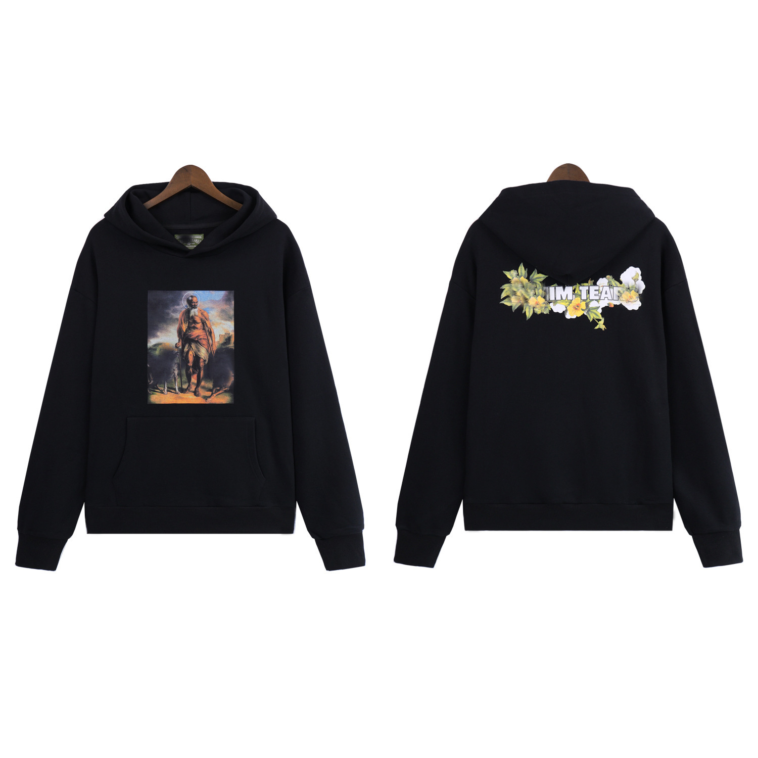High quality hooded sweatshirt pants set DT-2
