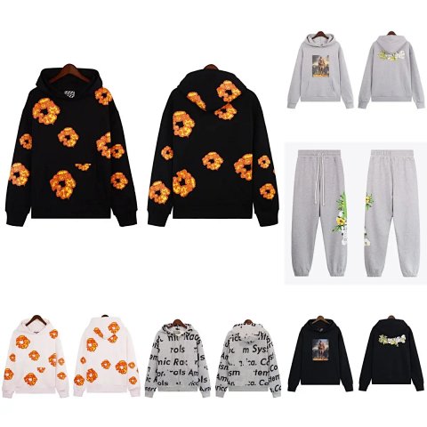 High quality hooded sweatshirt pants set DT-2