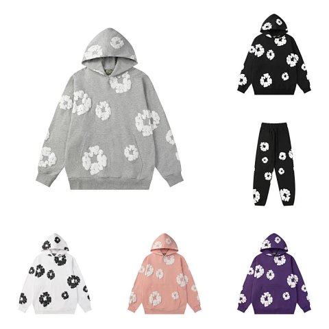 New High Quality White Fleece Set (16 color style)