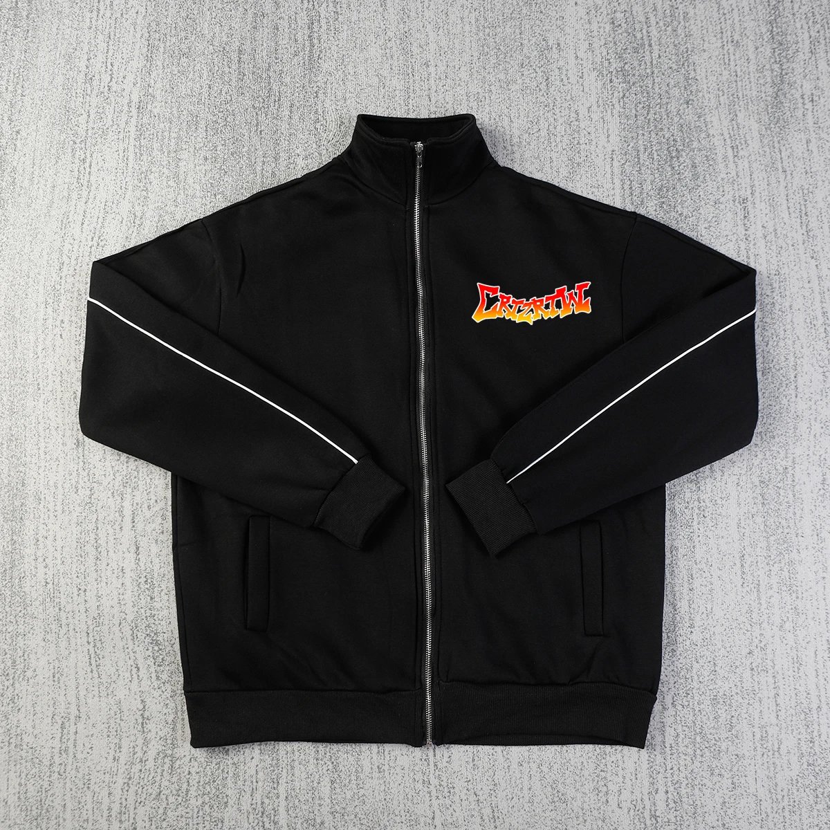 New High Quality Zipper Jacket Set