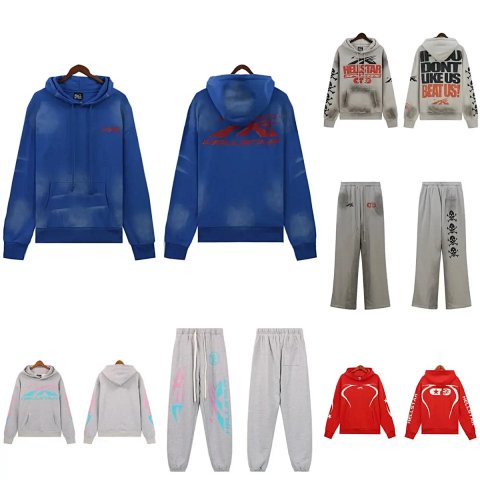 High quality hoodie set hell-2