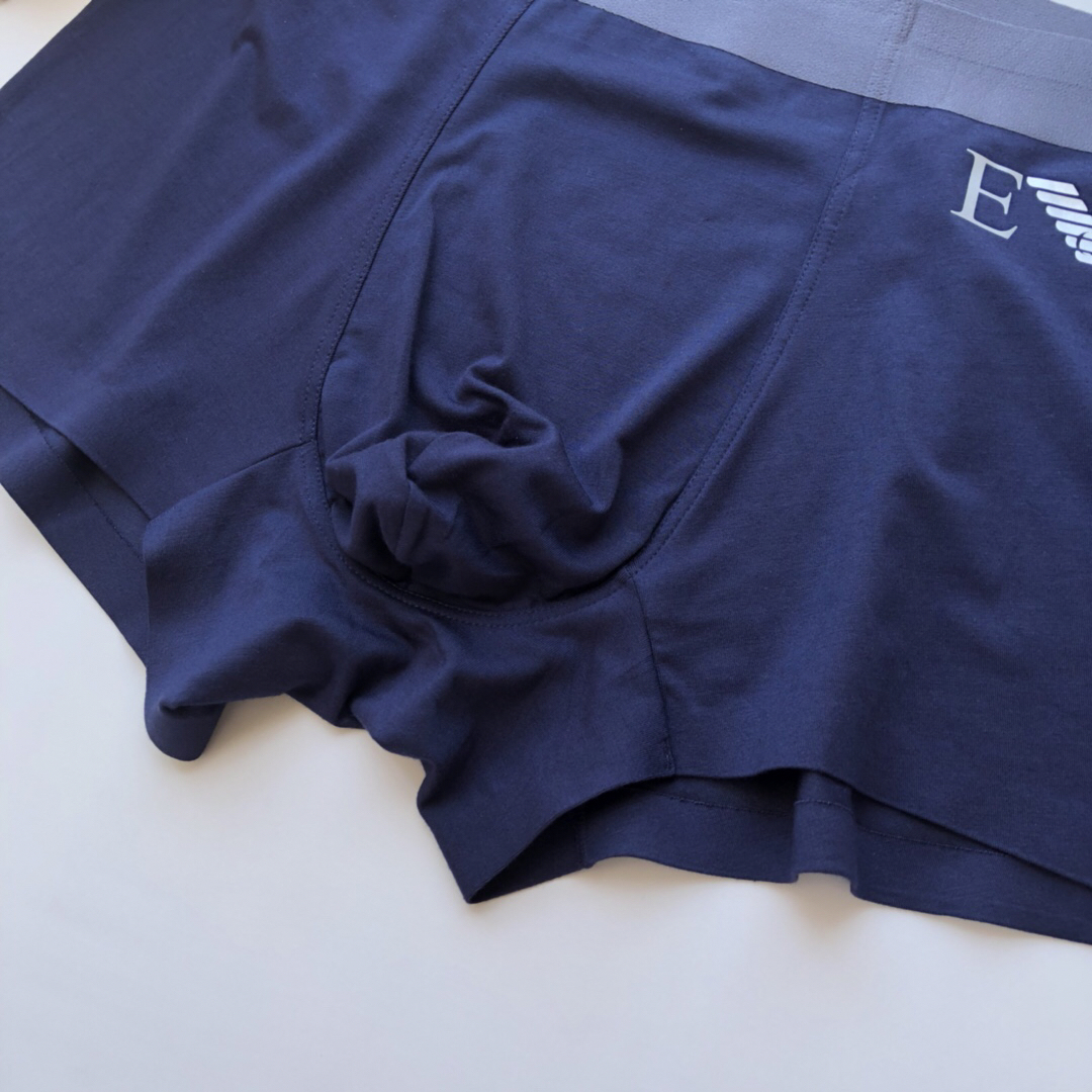 High quality men's underwear in a box of three, available in any color