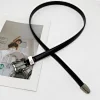 High quality cowhide punk leather belt