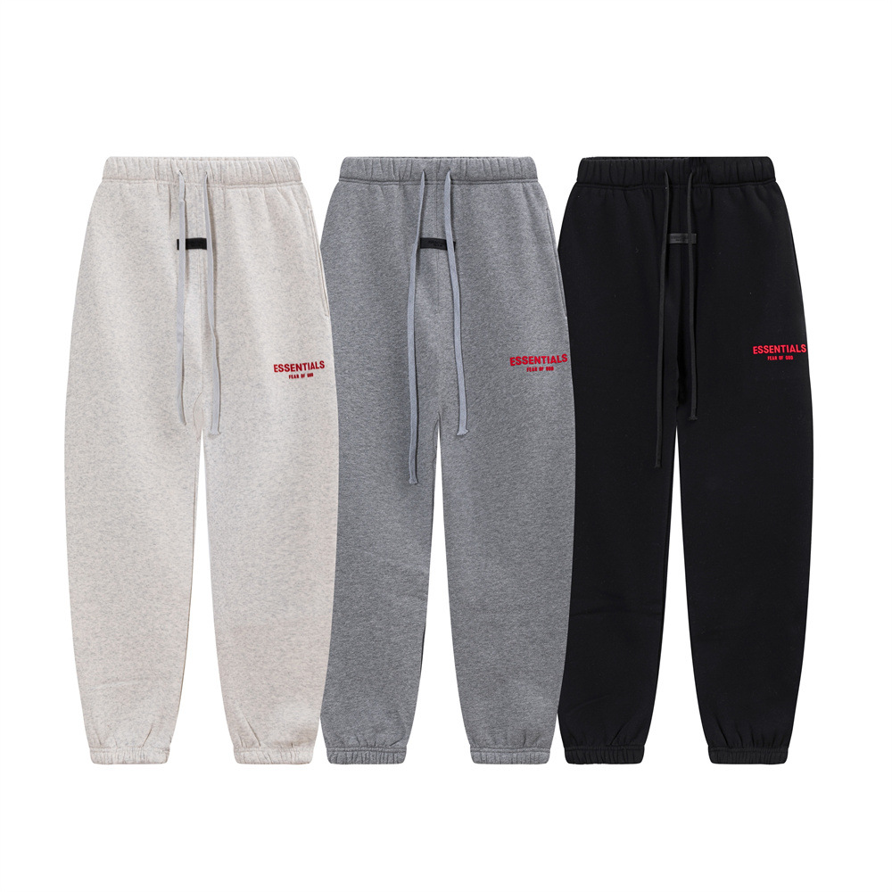 Three dimensional red silicone letter velvet hooded sweatshirt casual pants set