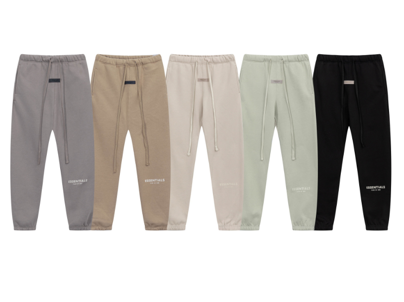 High quality drawstring tied foot casual and plush sweatpants