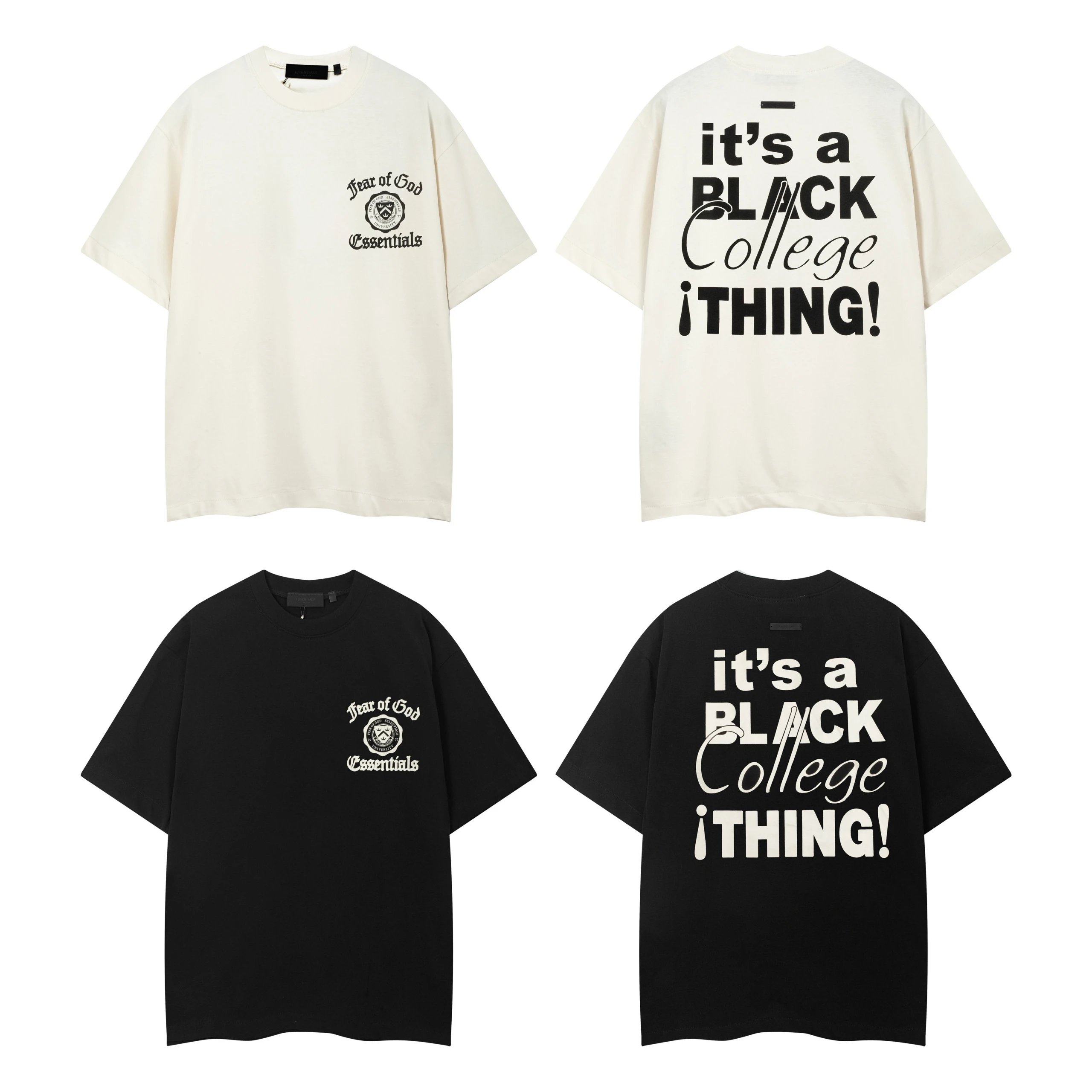 Spring/Summer New Double Row Dopamine Letter Short Sleeve Men's and Women's High Street T-shirt Half Sleeve