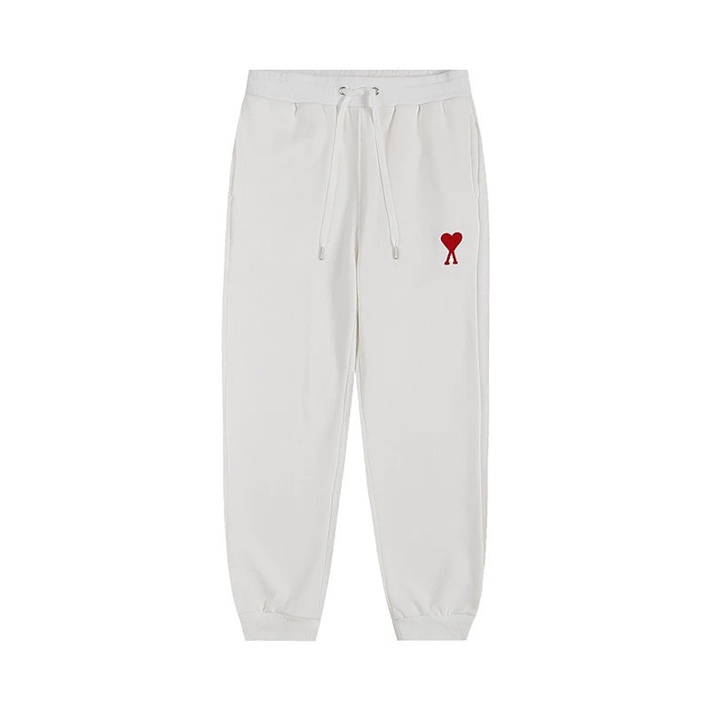 High quality heart-shaped embroidered straight leg pants, please add : 18030258501 if you need size guidance