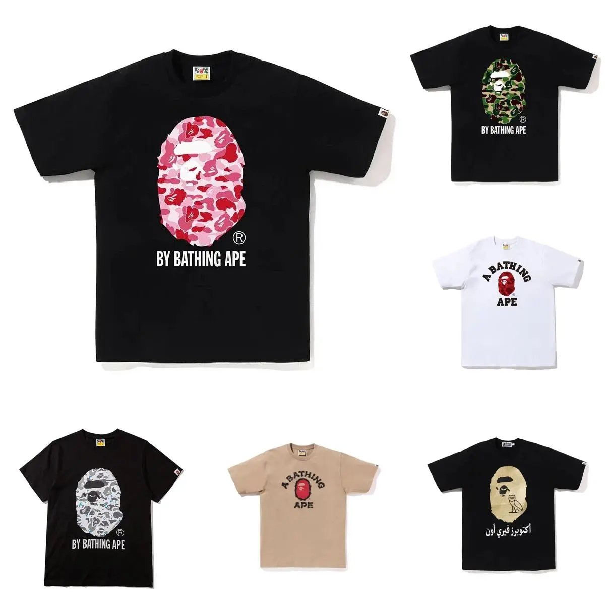 Self operated high-quality Ape Head Short Sleeve 13