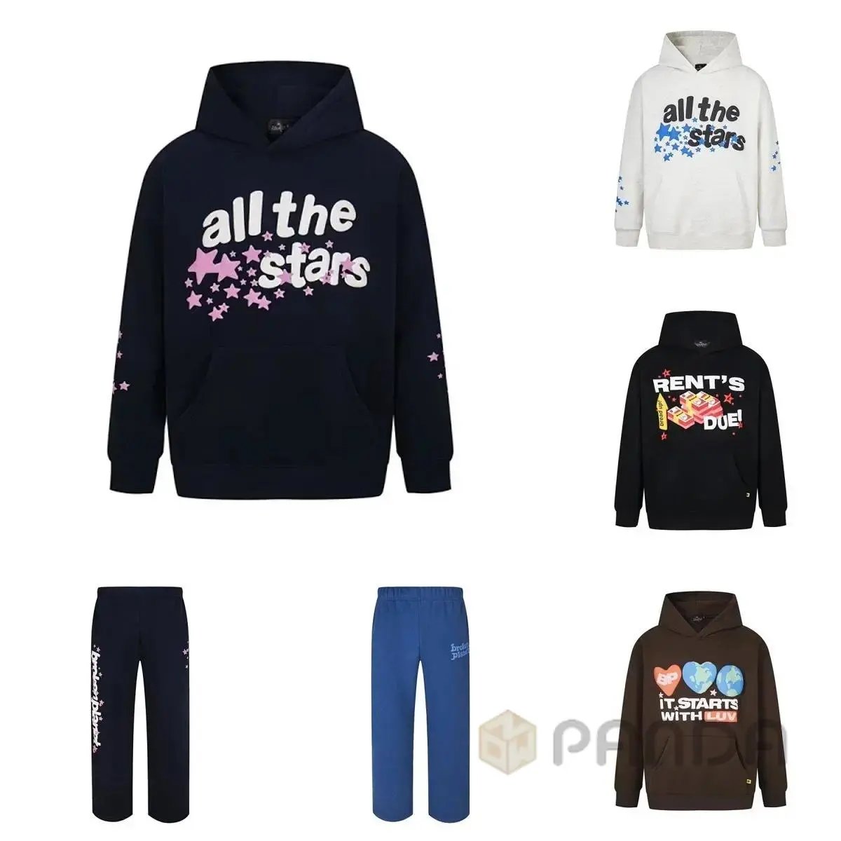 High quality planet foam hoodie with fleece set, please add : 18030258501 if you need size guide