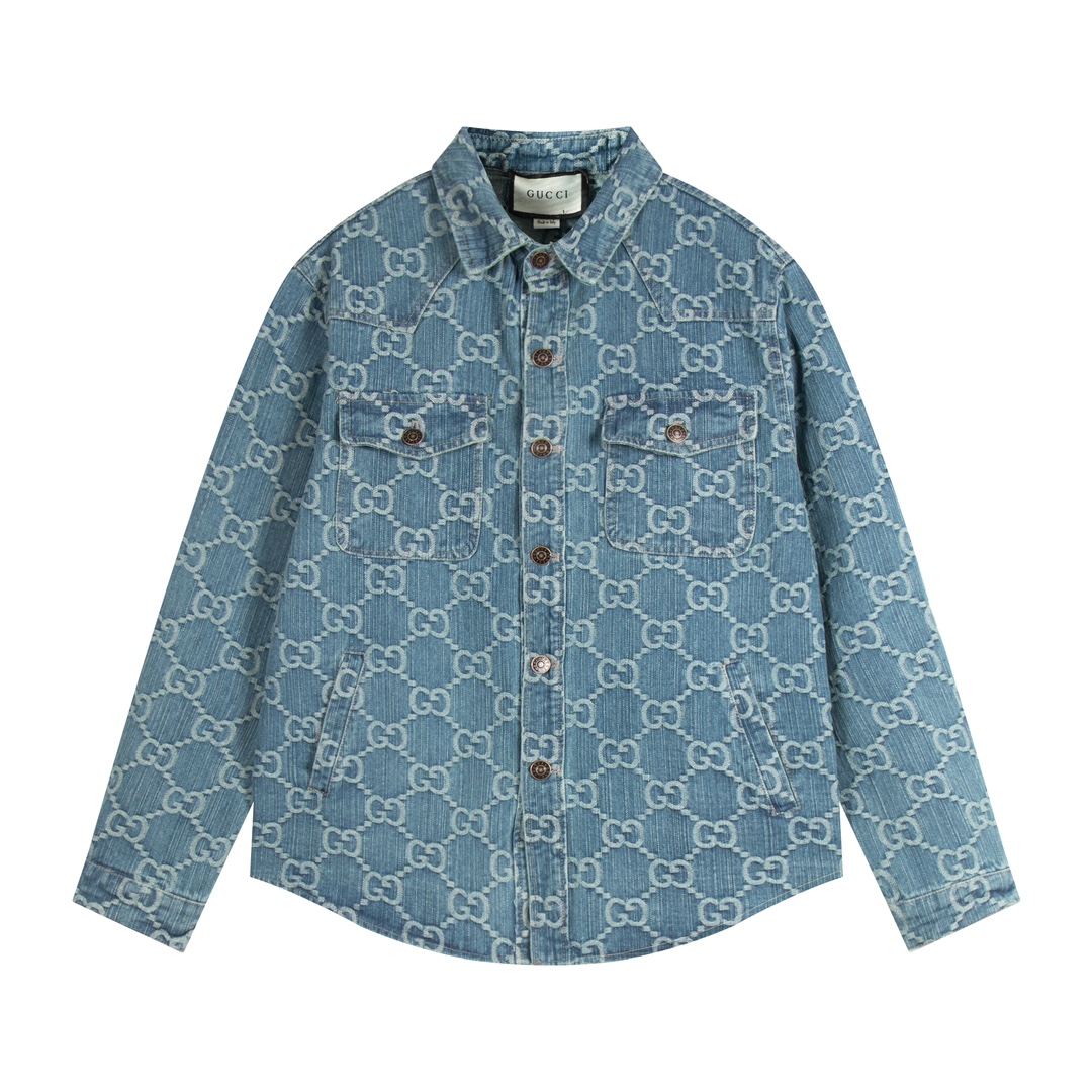 High quality denim suit