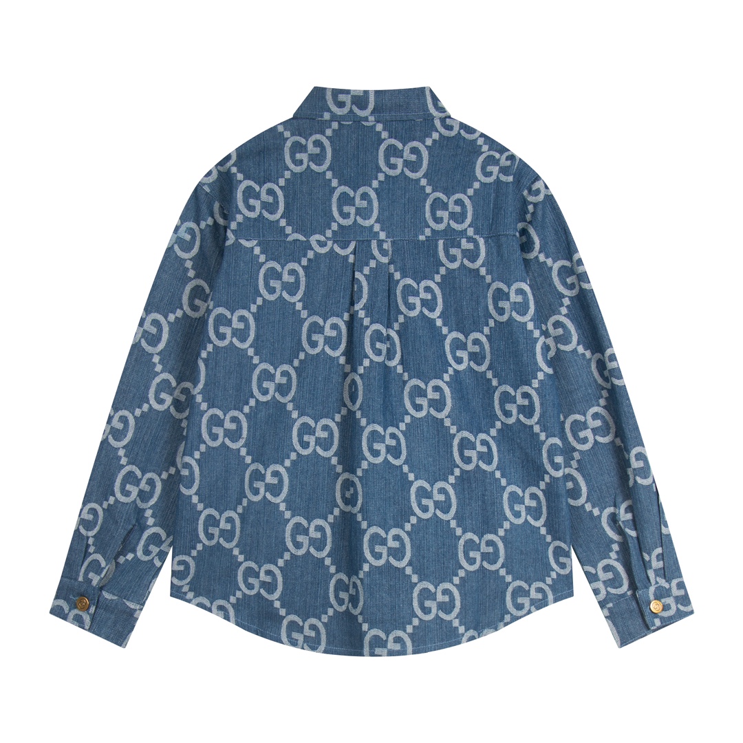 High quality denim suit
