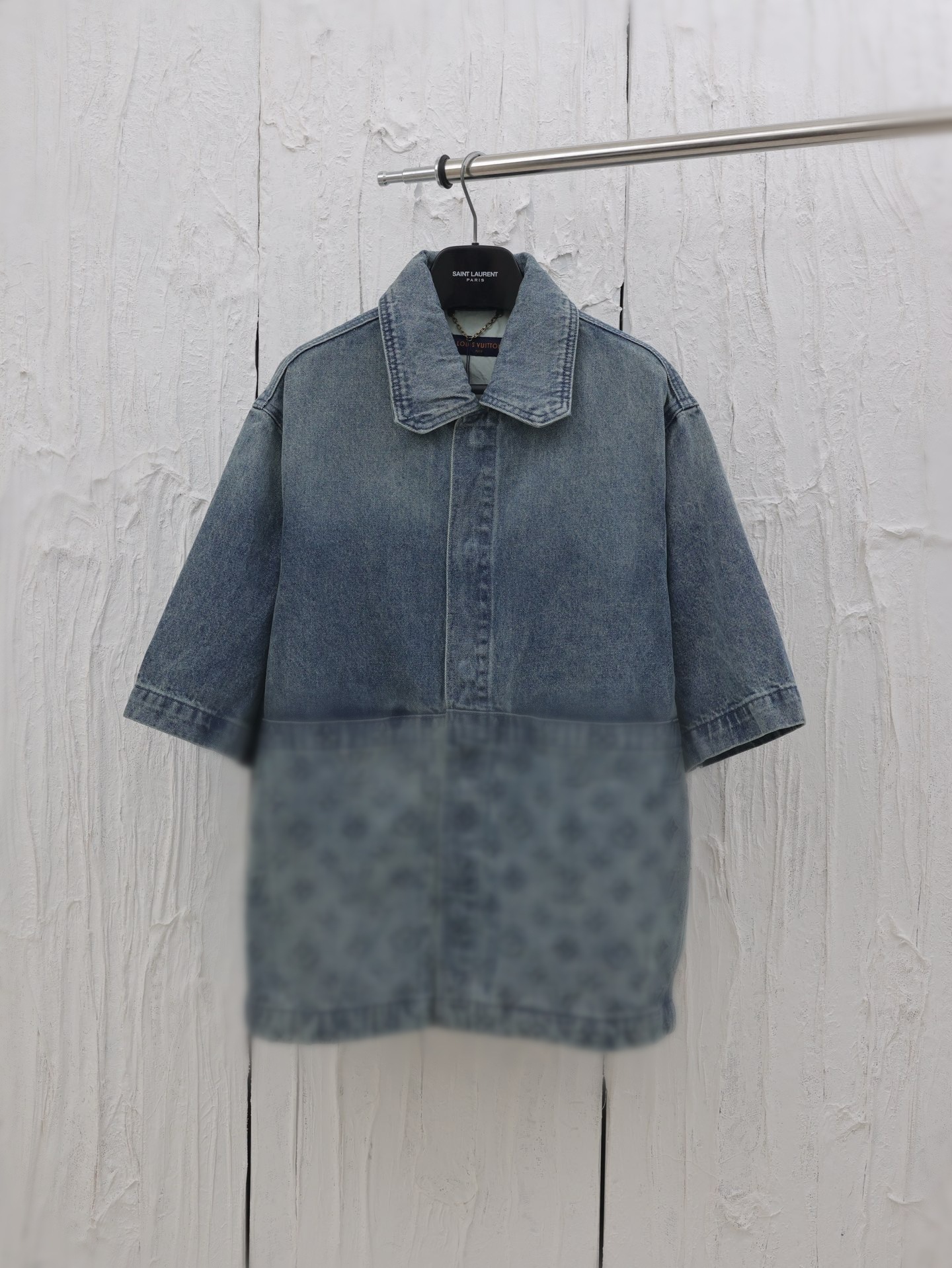 High quality denim shirt set, please add : 18030258501 if you need size guide