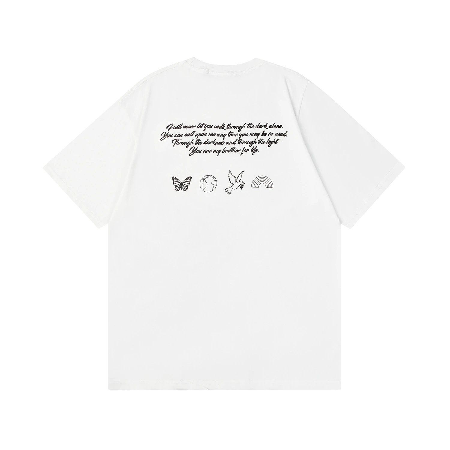 Self operated high-quality American printed short sleeved shirt 30