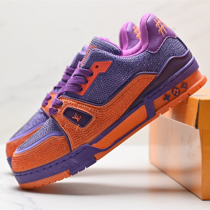 High quality diamond inlaid printed sports board shoes, please add : 18859952090 if you need size gui