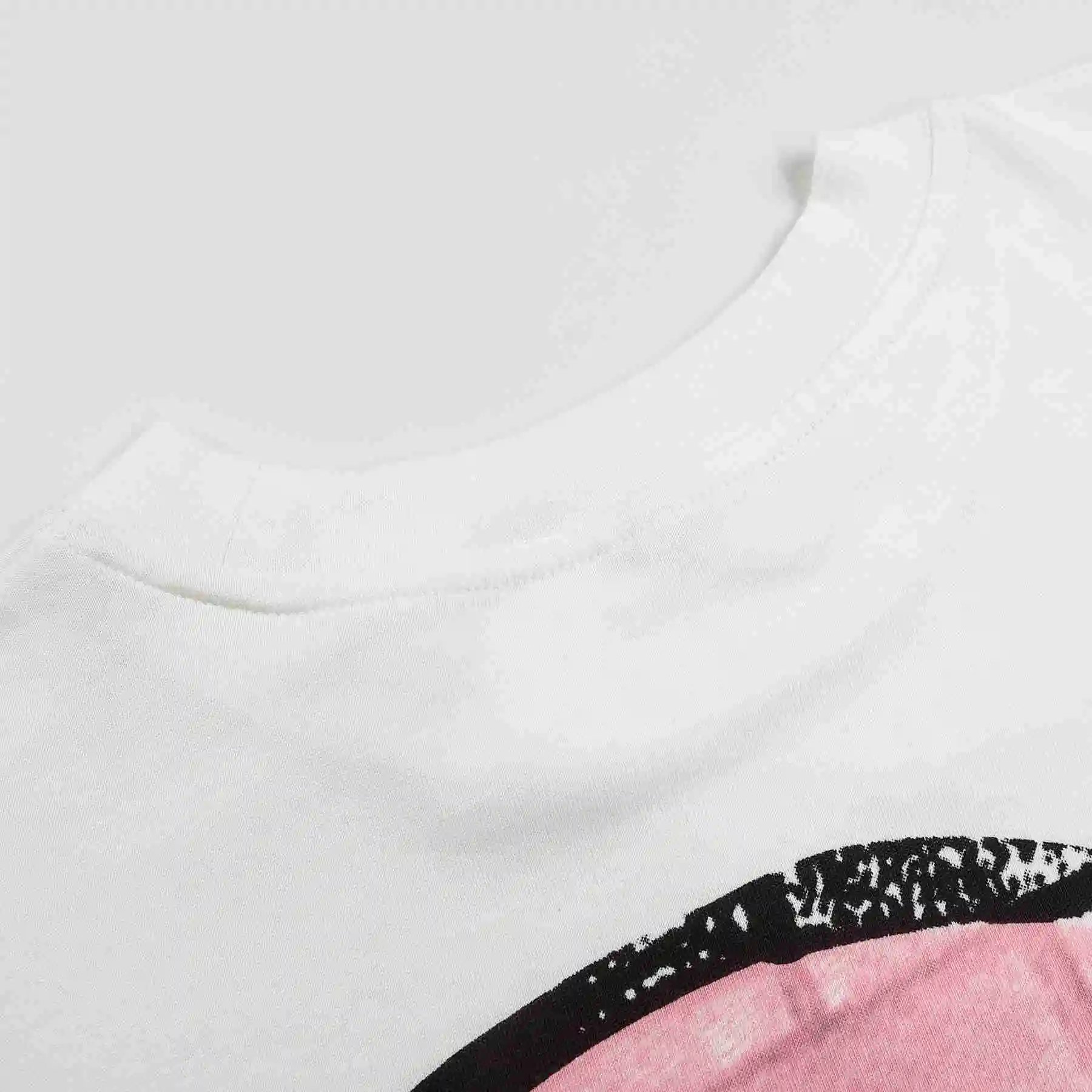 High quality trendy printed bat short sleeves