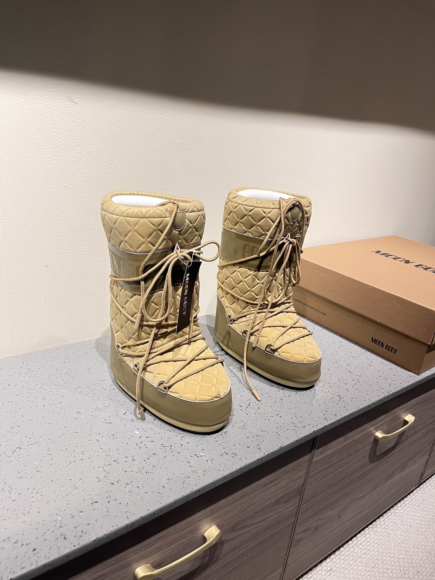 High quality ugly and cute long snow boots