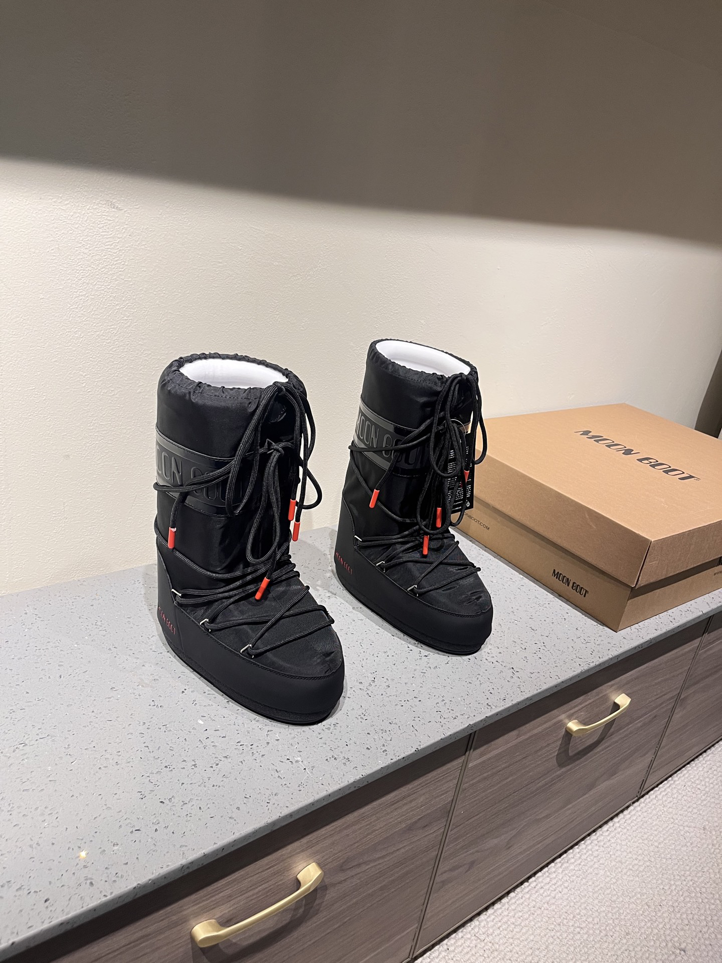 High quality ugly and cute long snow boots