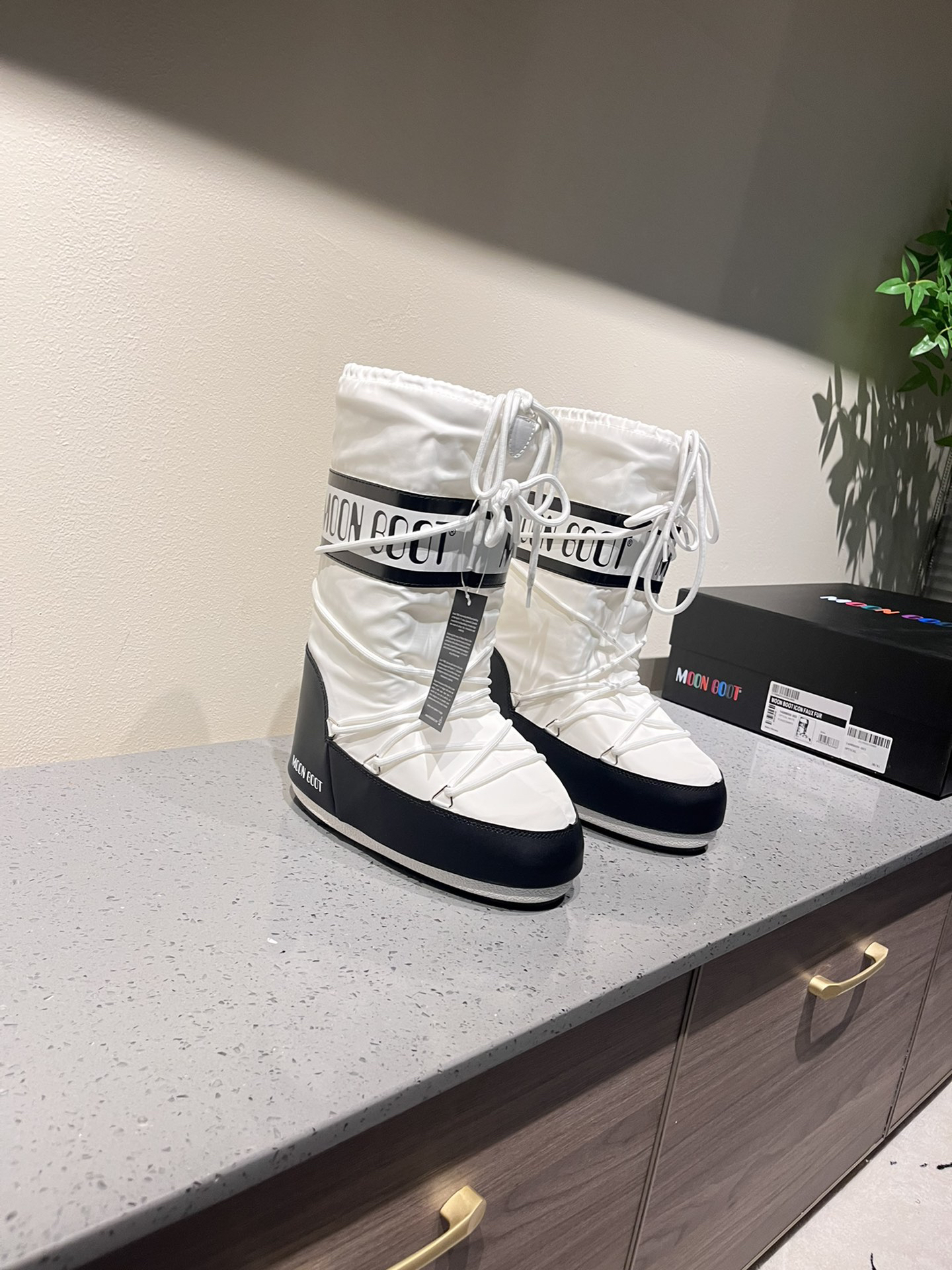 High quality ugly and cute long snow boots
