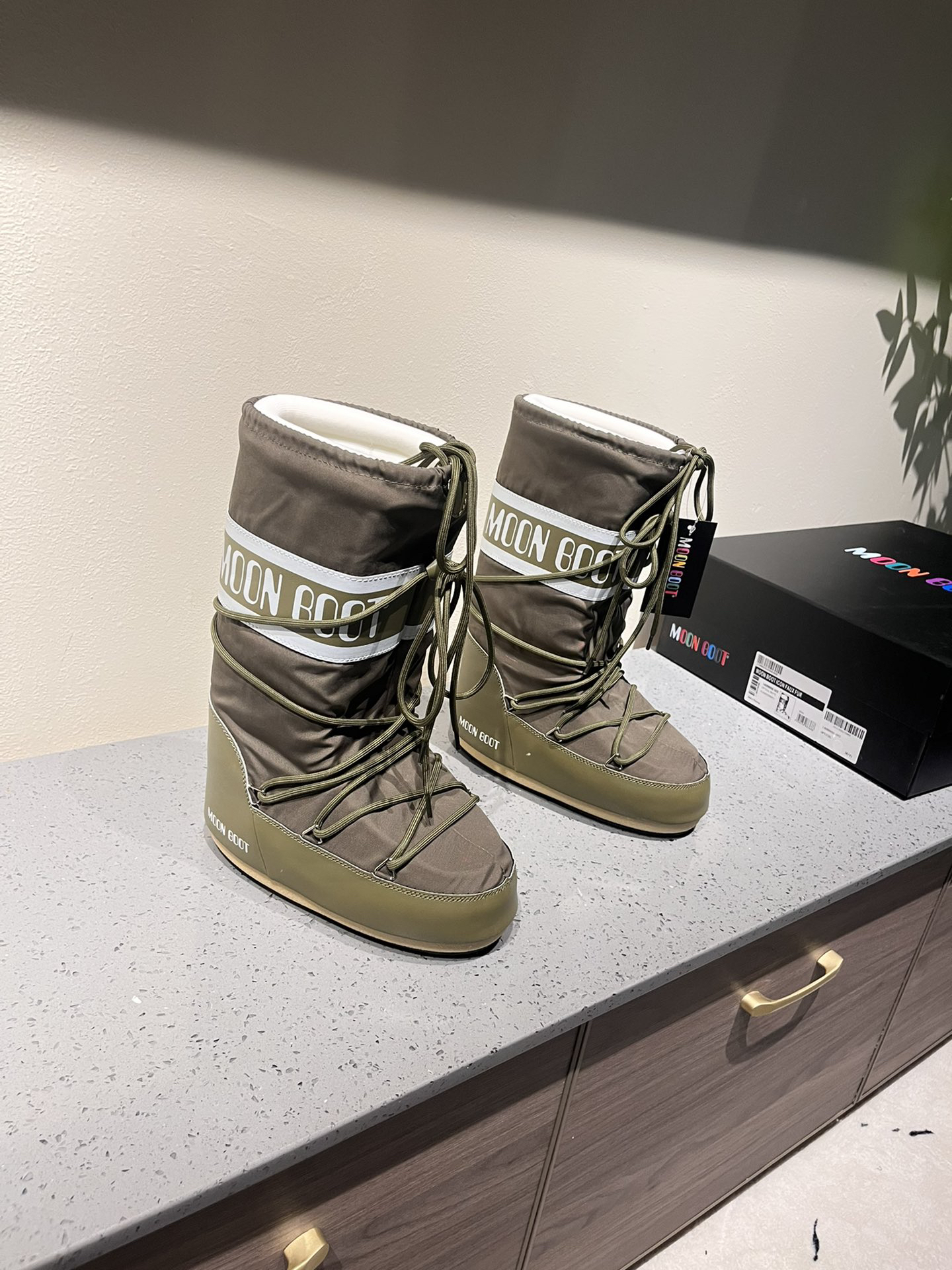 High quality ugly and cute long snow boots