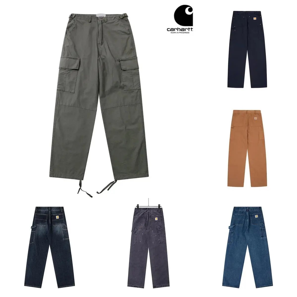 High quality logging straight leg workwear jeans