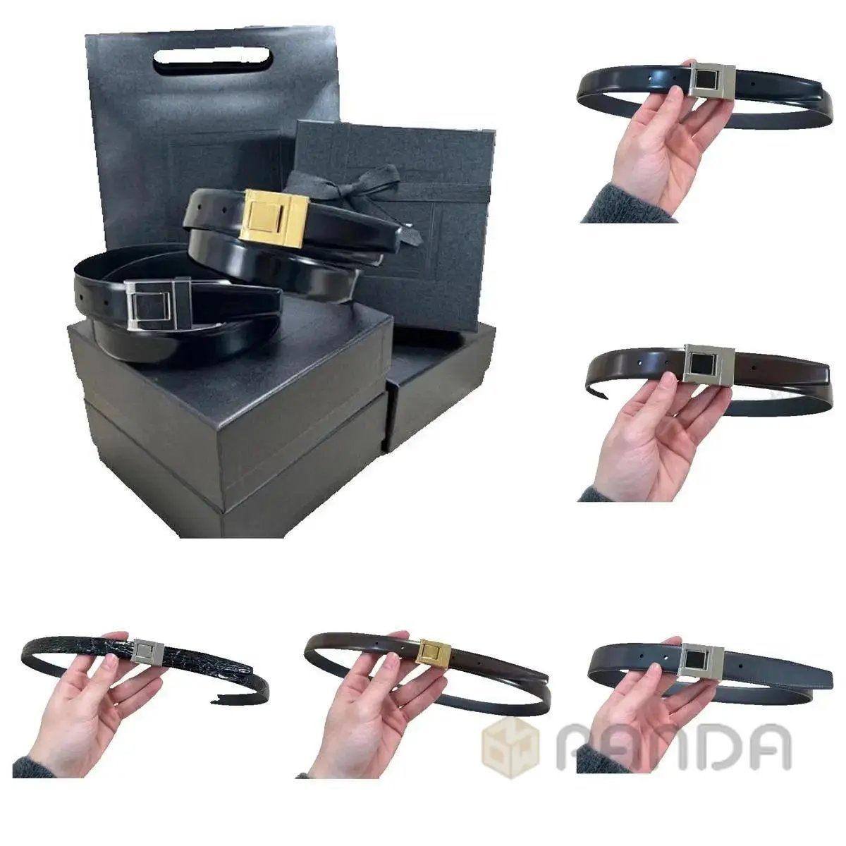 High quality letter women's belt small waist seal