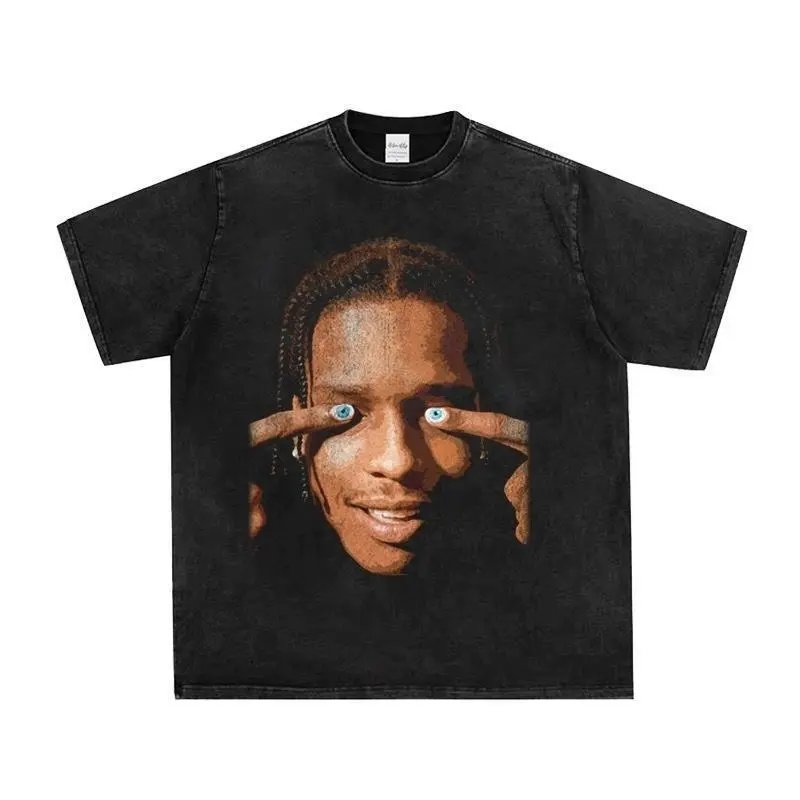 High quality pure cotton creative short sleeves