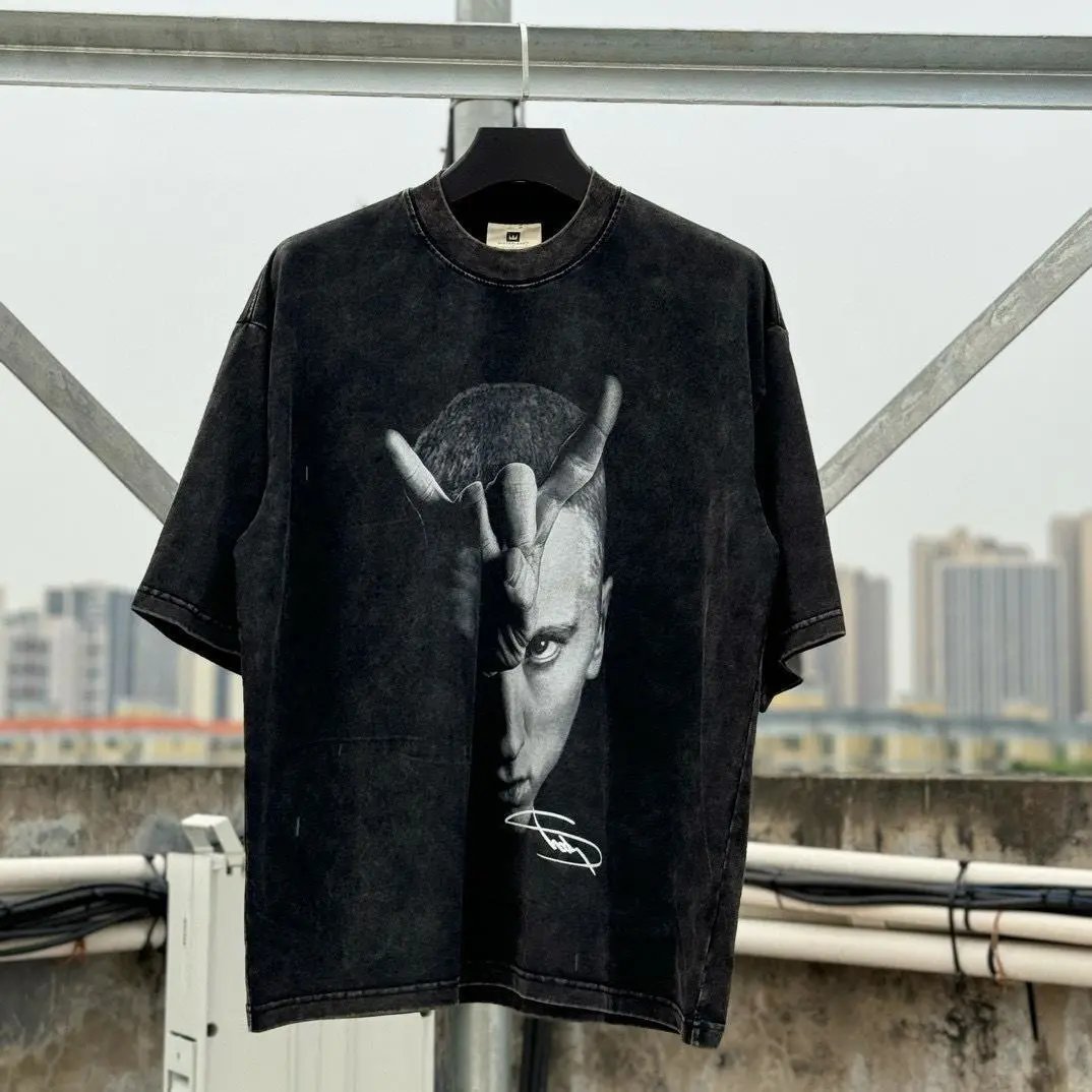 High quality pure cotton creative short sleeves