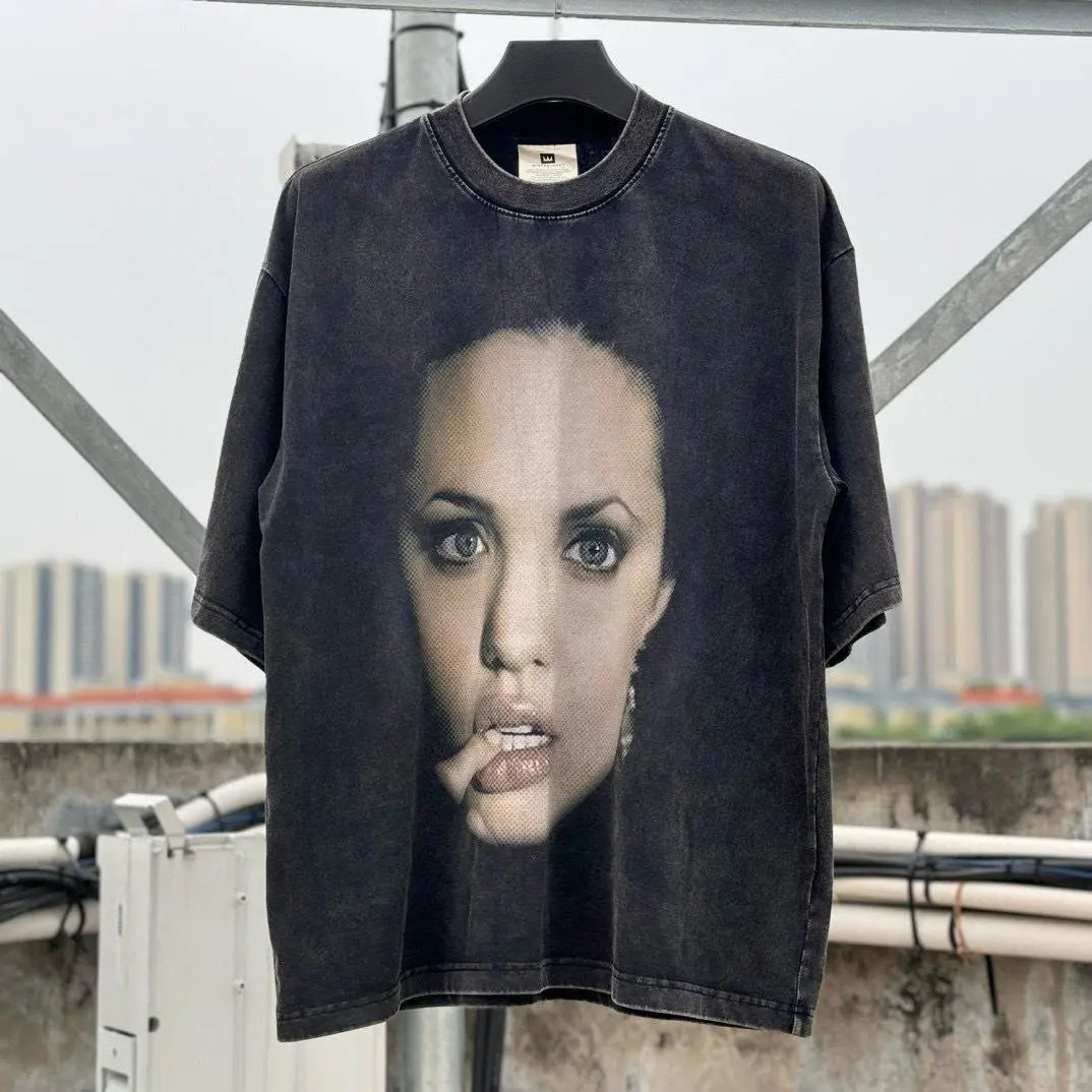 High quality pure cotton creative short sleeves