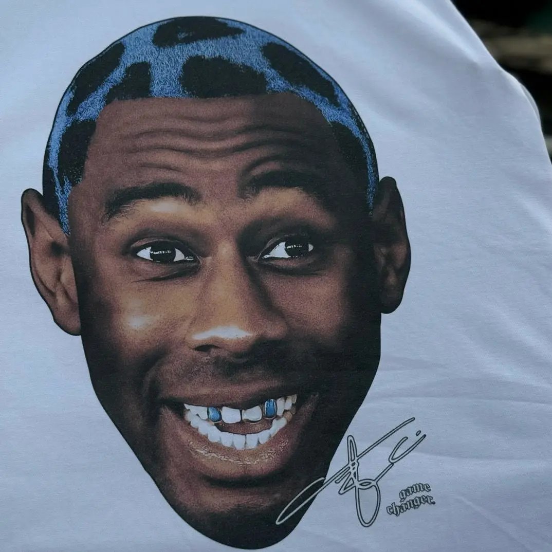 High quality pure cotton creative short sleeves